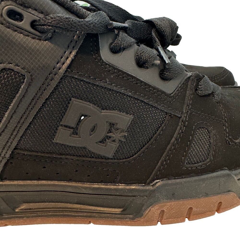 DC Skater Shoes Sz 12 Black High Top Skateboard Liberated Streetware Skateboard - Picture 4 of 7
